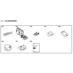 FDRX3000 / FDRX3000R / HDR-AS300 / HDR-AS300R Sony Camera Exploded Diagram