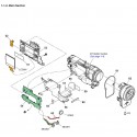 FDRX3000 / FDRX3000R / HDR-AS300 / HDR-AS300R Sony Camera Exploded Diagram