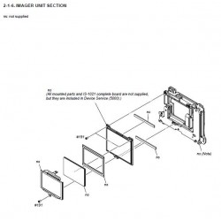 A7-2 / ILCE7M2 / ILCE7M2K Sony Camera Exploded Diagram