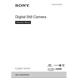 Sony Camera Basic Instruction Manual DSC-HX50 / DSC-HX50V