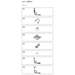 UWP-C1 / UWP-C2 / UWP-S1 / UWP-X1 / UWP-X5 / UWP-X2 / UWP-C3 Sony Exploded Diagrams