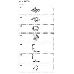 UWP-C1 / UWP-C2 / UWP-S1 / UWP-X1 / UWP-X5 / UWP-X2 / UWP-C3 Sony Exploded Diagrams
