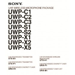 UWP-C1 / UWP-C2 / UWP-S1 / UWP-X1 / UWP-X5 / UWP-X2 / UWP-C3 Sony Exploded Diagrams