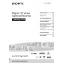 Sony Camera Instruction Manual HDRXR160E / HDRPJ50VE / HDRXR160E
