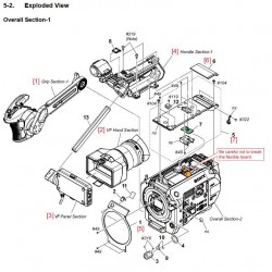 PXWFS7 / PXWFS7K Sony Camera Exploded Diagram