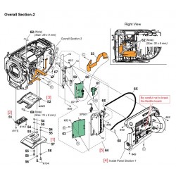 PXWFS7 / PXWFS7K Sony Camera Exploded Diagram
