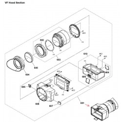 PXWFS7 / PXWFS7K Sony Camera Exploded Diagram