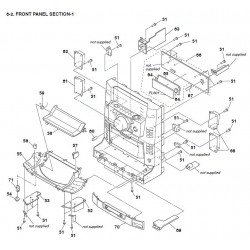 HCDXGR99AV Sony Audio Exploded Diagram