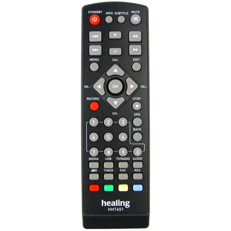 Healing HD Digital Terrestrial Receiver Remote