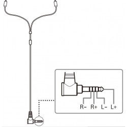 XBA-N3BP Balanced Sony Headphone Cable 4.4mm Plug