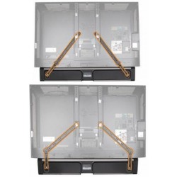 Universal Sound Bar Attachment Bracket to Television