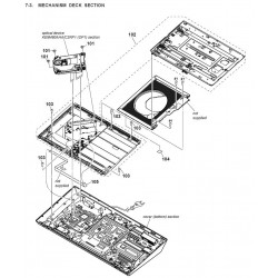HBD-N9200W / HBD-N9200WL Sony Audio Exploded Diagram