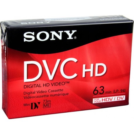 Sony Mini DV DVC HD Digital Cassette 
